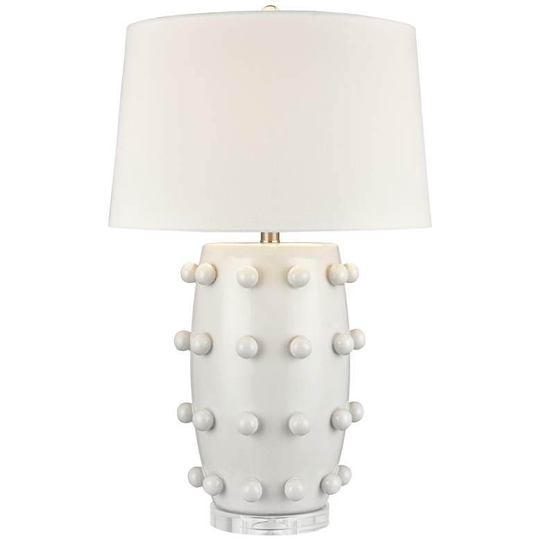Image 1 Torny 28 inch High 1-Light Table Lamp - White