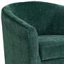 4_Torrance Robin Emerald Fabric Swivel Chair more views