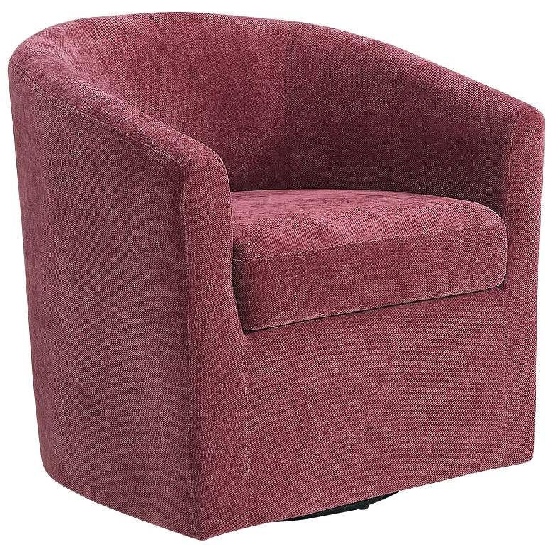 Image 2 Torrance Robin Red Fabric Swivel Chair
