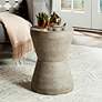 Thumbnail4 of Torre Dark Gray Concrete Indoor-Outdoor Accent Table more views