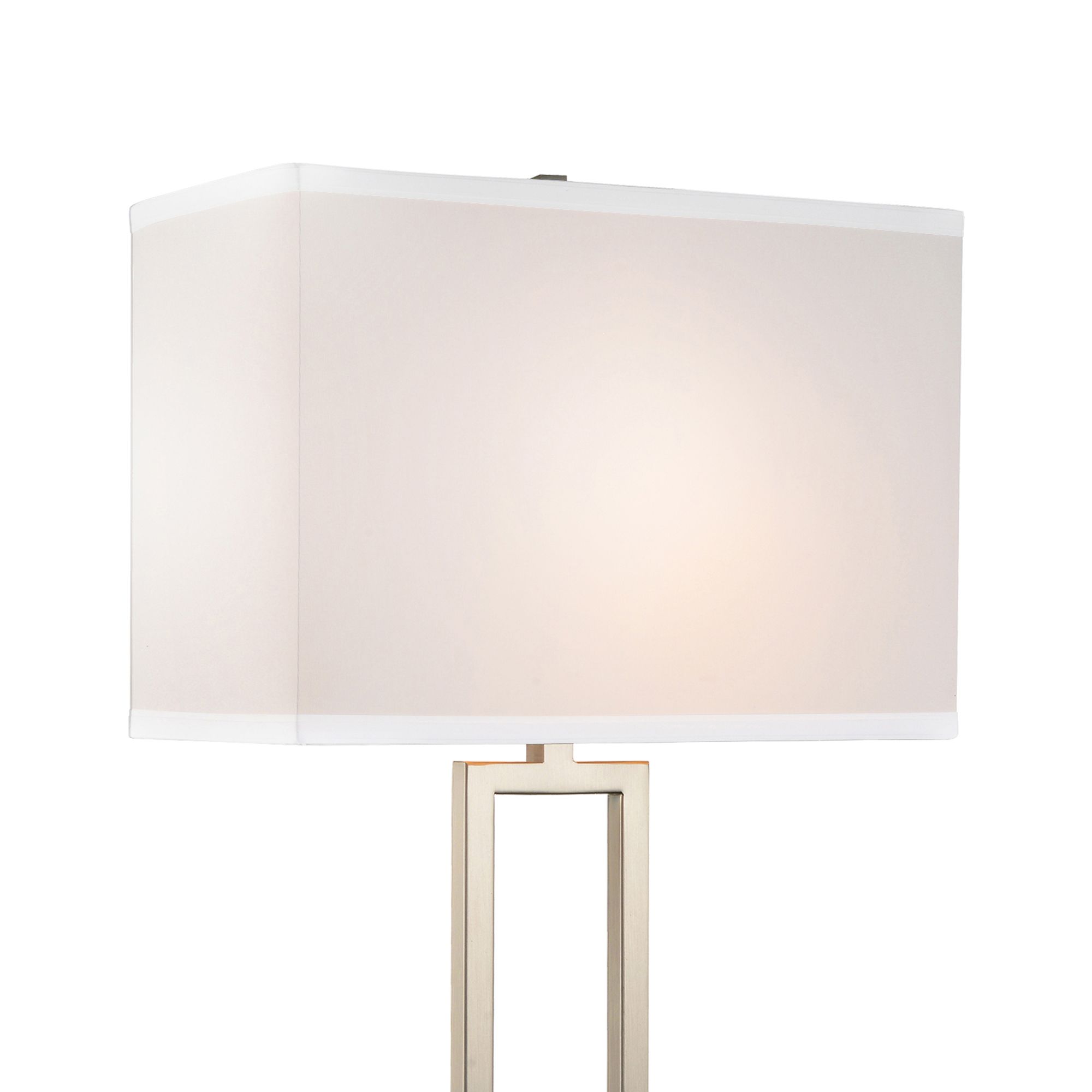 Image 4 Torren 1 Light 14in Satin Nickel Table Lamp more views