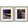 Torrent I 25"W x 28"H Framed Art Set of 2