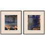 1_Torrent II 25"W x 28"H Framed Art Set of 2