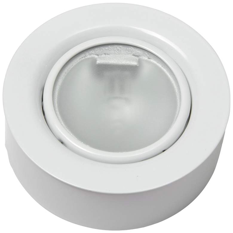 Image 1 Torres 2.88 inch Wide White Single Xenon Puck Light