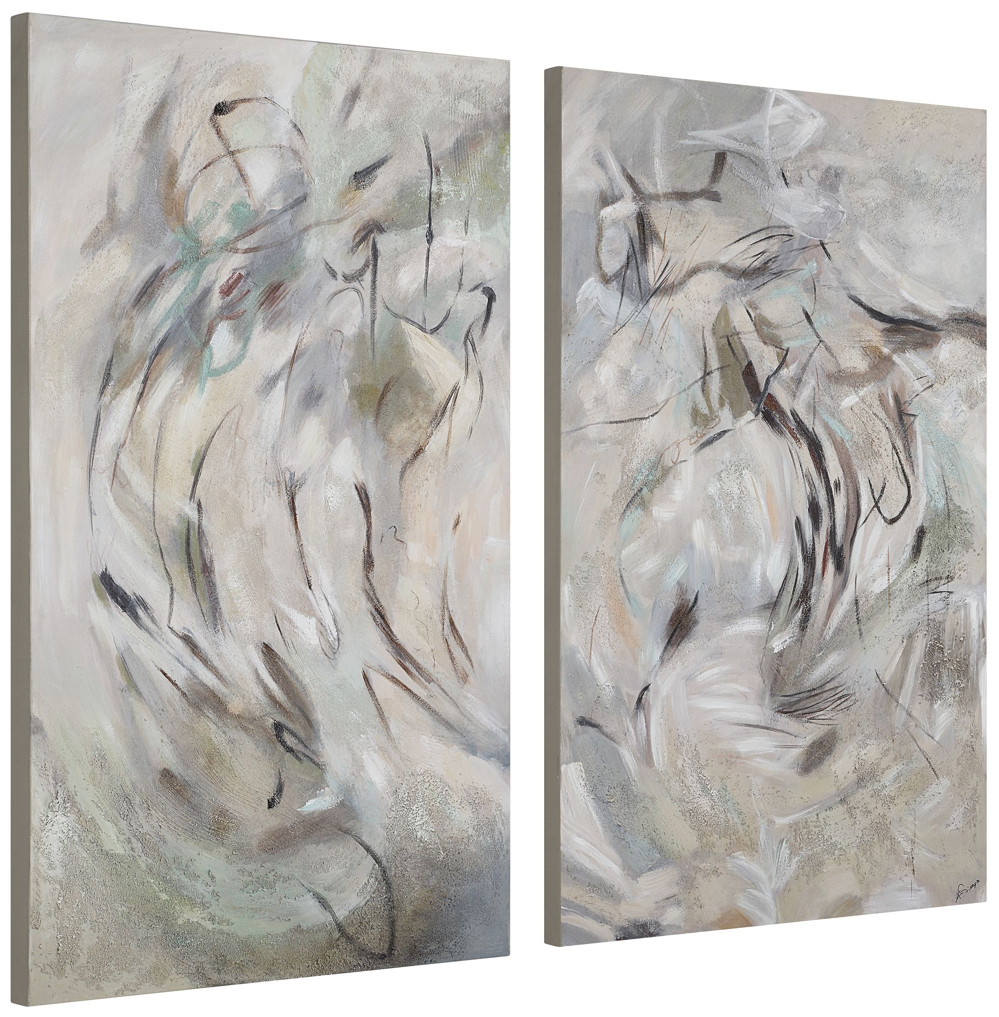 Image 6 Torres 50" H x 30" W Canvas Art, (2 Piece Set) more views