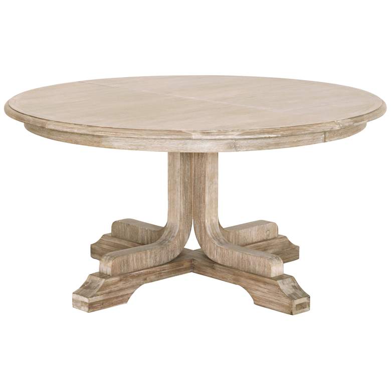 Image 6 Torrey 77 1/2 inch Wide Natural Gray Extendable Dining Table more views