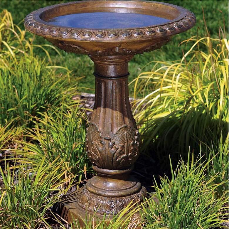 Image 1 Torrie 29 inch High Classic Birdbath