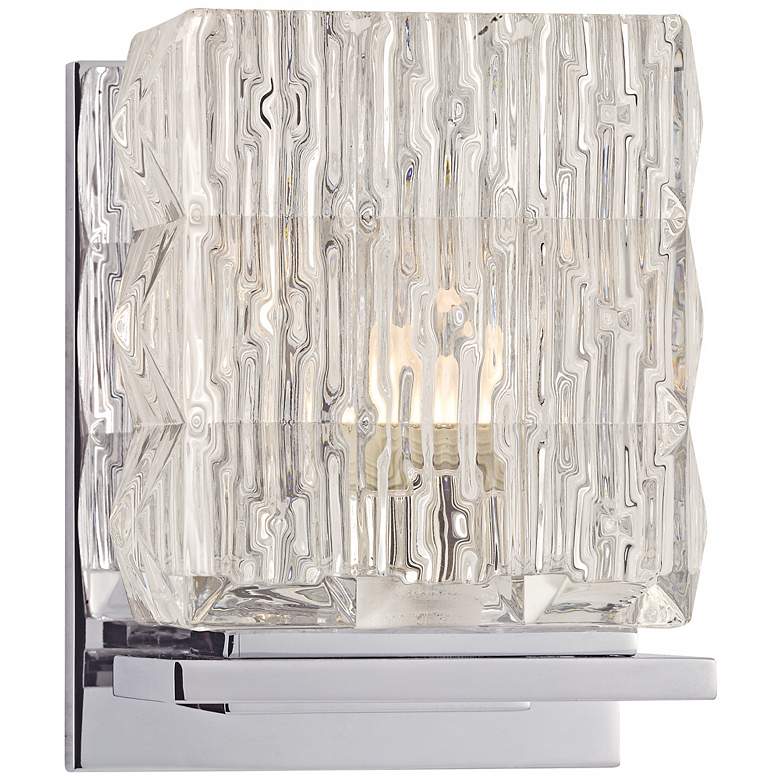 Image 1 Torrington 5 1/2" High Polished Chrome Wall Sconce