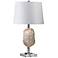 Tortoise Shell Crystal Table Lamp