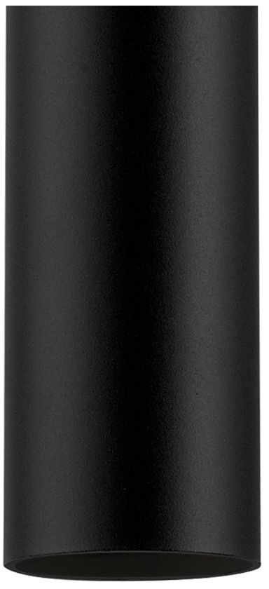Image 3 Tortoreto - 1-Light LED GU10 Single Tube Pendant - Matte Black - 97 Inches more views
