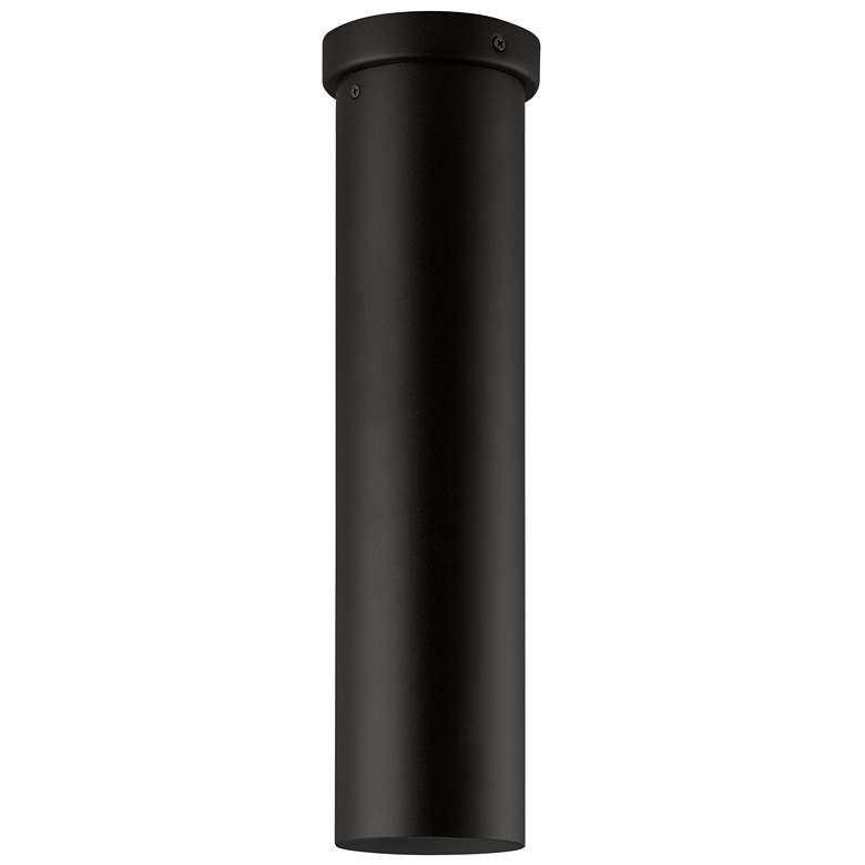 Image 1 Tortoreto - 17 inch Single Tube Ceiling Light - Matte Black Finish