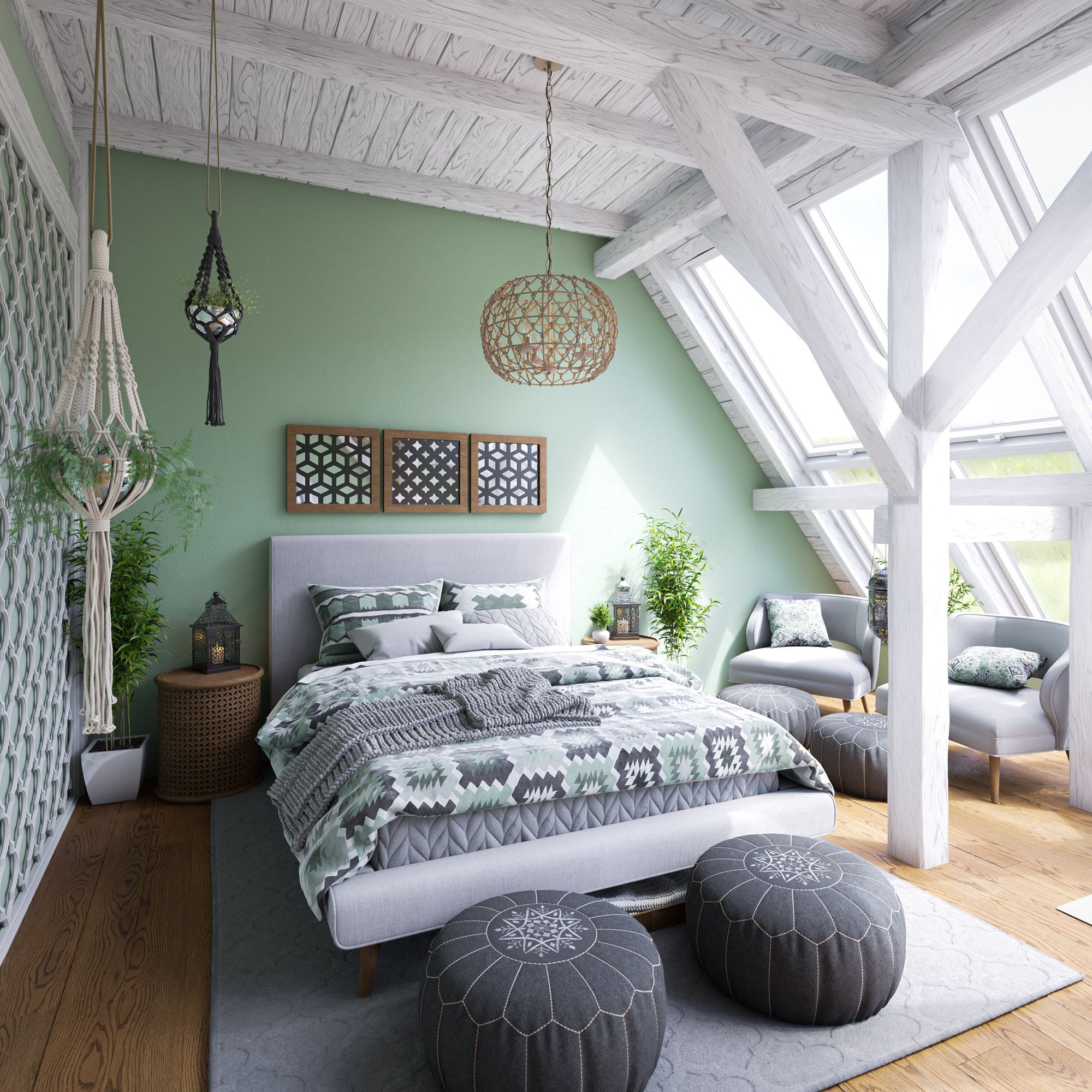 Image 4 Torus 3-Light Rope Pendant more views