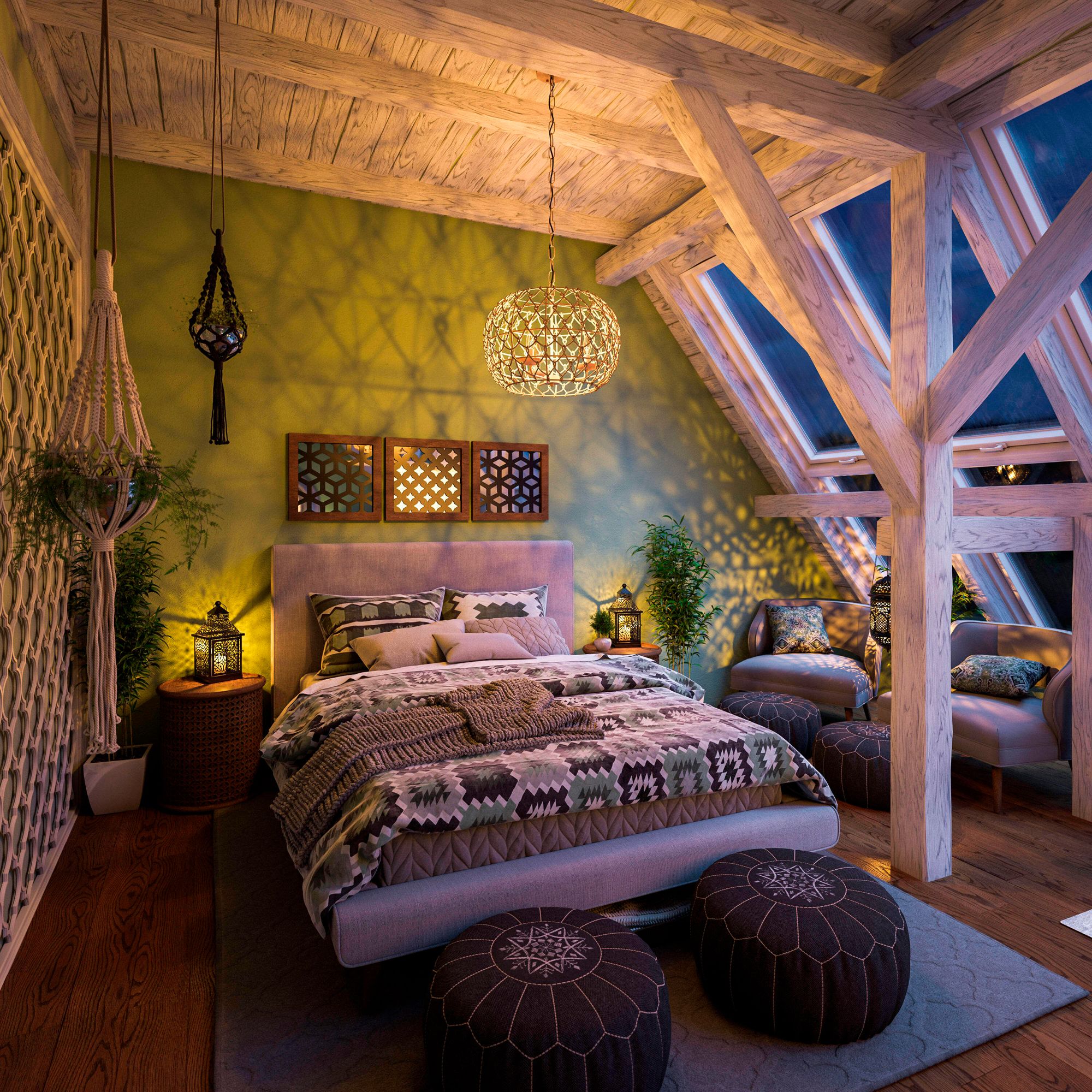 Image 5 Torus 3-Light Rope Pendant more views