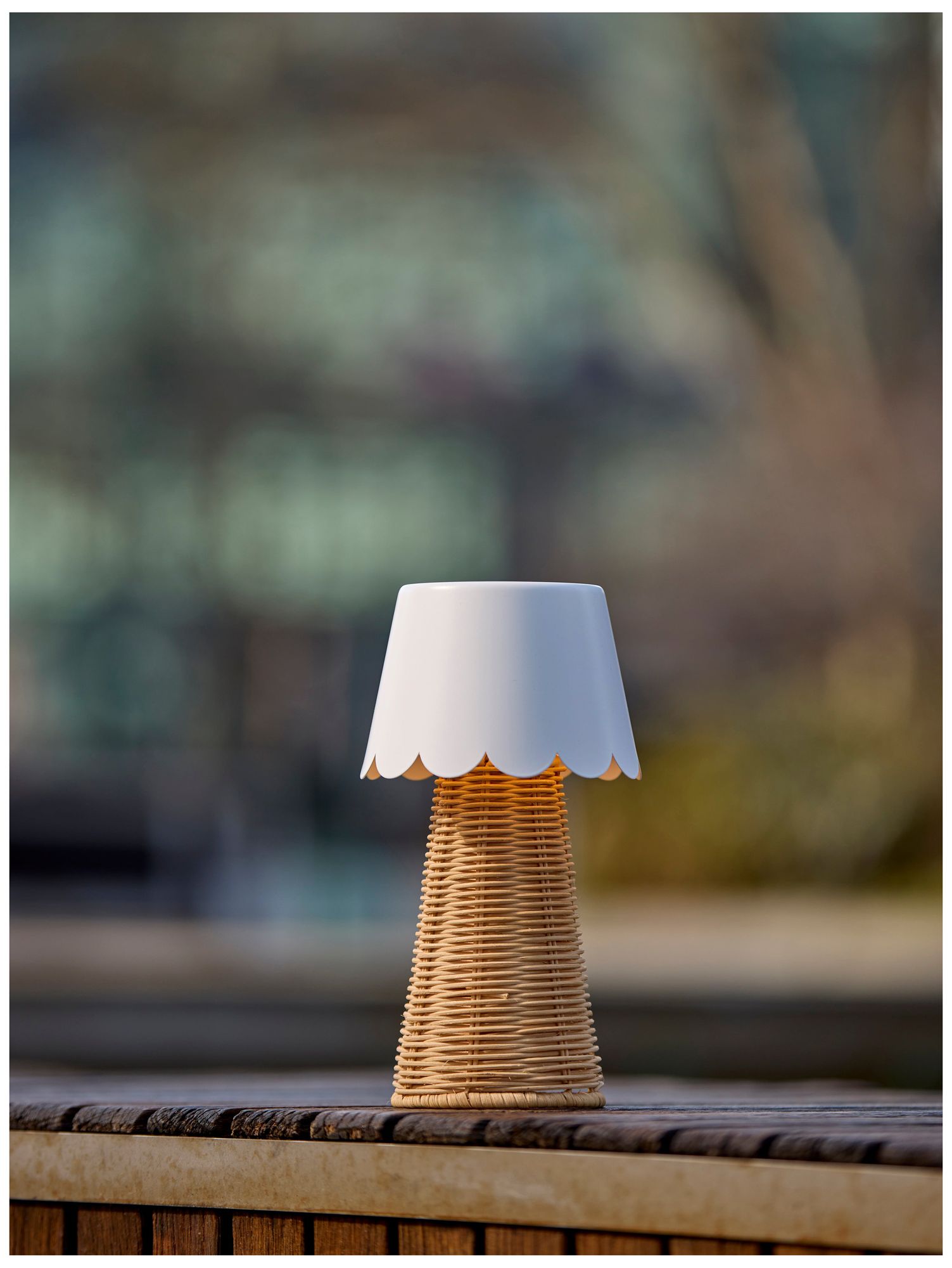 Image 2 Tory LED Cordless Table Lamp- White more views