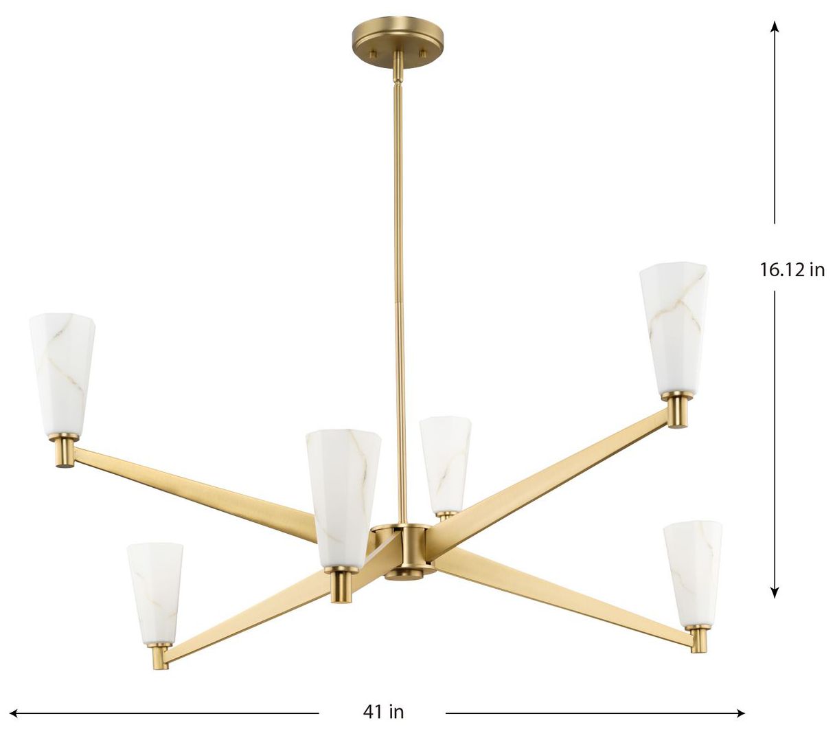 Image 4 Tosca Collection Six-Light Chandelier more views