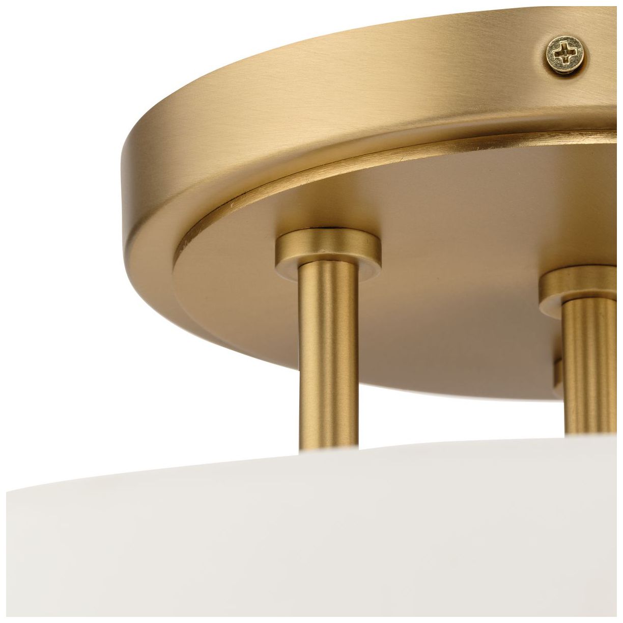 Tosca Collection Three-Light Semi-Flush Mount Light