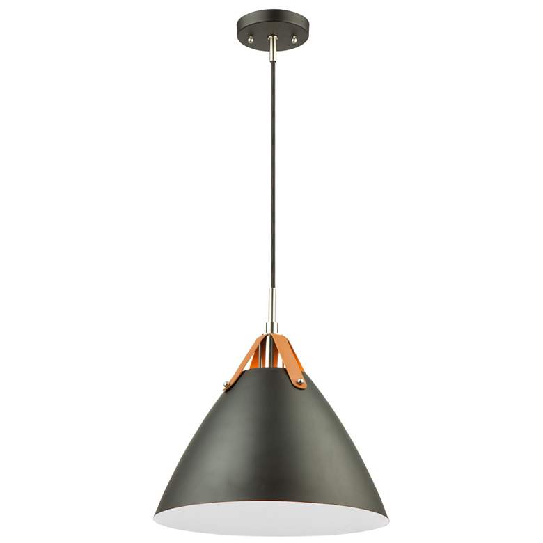 Image 1 Tote 1 Light Pendant Black