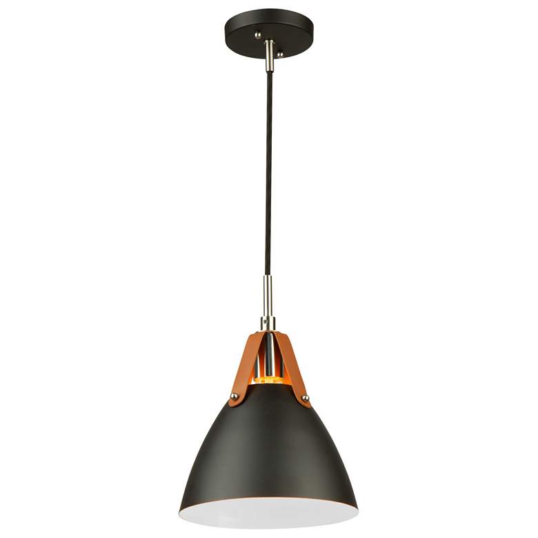 Image 1 Tote 1 Light Pendant Black