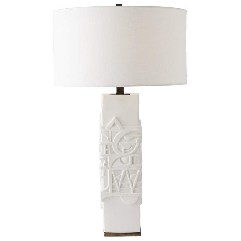 Image 1 Totem Lamp-Matte White