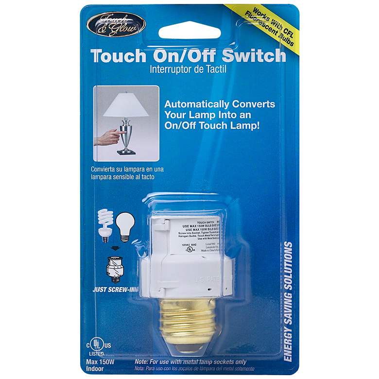 Image 1 Touch and Glow One-Touch Screw-In Socket Adaptor
