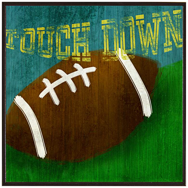Image 1 Touch Down 18 1/2 inch Square Contemporary Giclee Wall Art