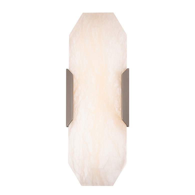 Image 2 Toulouse 18"H x 6.38"W 1-Light Wall Sconce in Antique Nickel more views