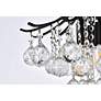 7_Toureg 12" Black Flush Mount more views