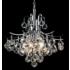 Toureg 16" Wide Chrome 6-Light Crystal Chandelier