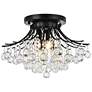 3_Toureg 19" Wide Black 6-Light Ceiling Light