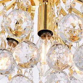 Image5 of Toureg 3 Lt Gold Flush Mount Clear more views