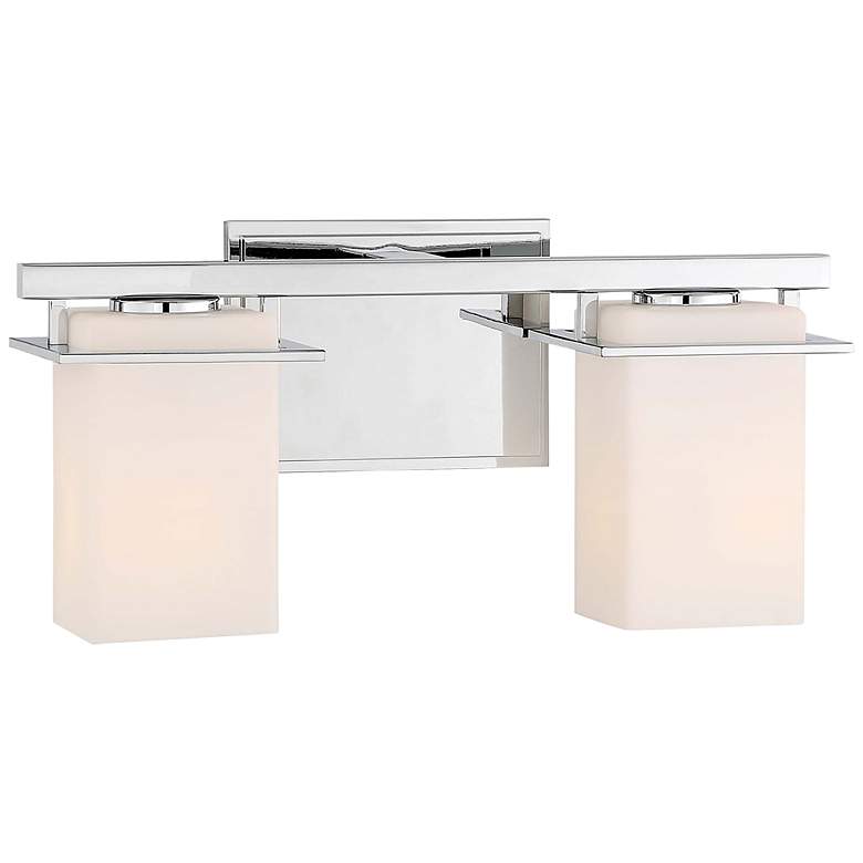 Image 3 Tournee 7 inch High Chrome 2-Light Wall Sconce more views