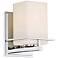 Tournee 7" High Chrome Wall Sconce