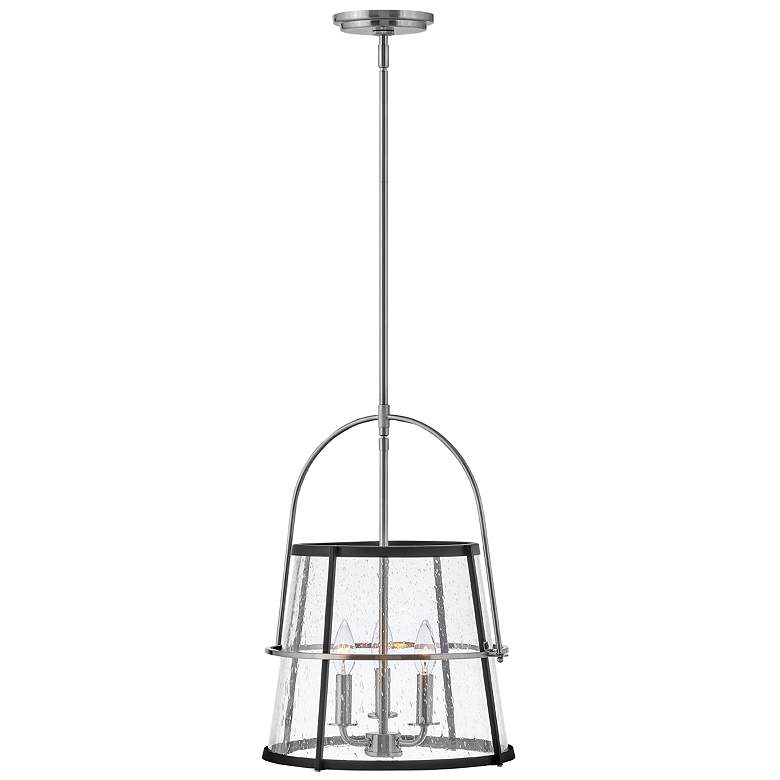 Image 3 Tournon 15" Wide Nickel Pendant Light by Hinkley Lighting more views