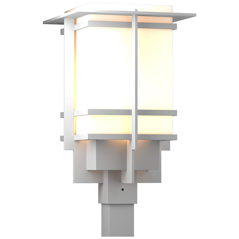 Image 1 Tourou 11.9 inch High Large Coastal White Outdoor Post Light