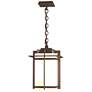 Tourou 16 1/2" High Coastal Bronze Outdoor Hanging Light