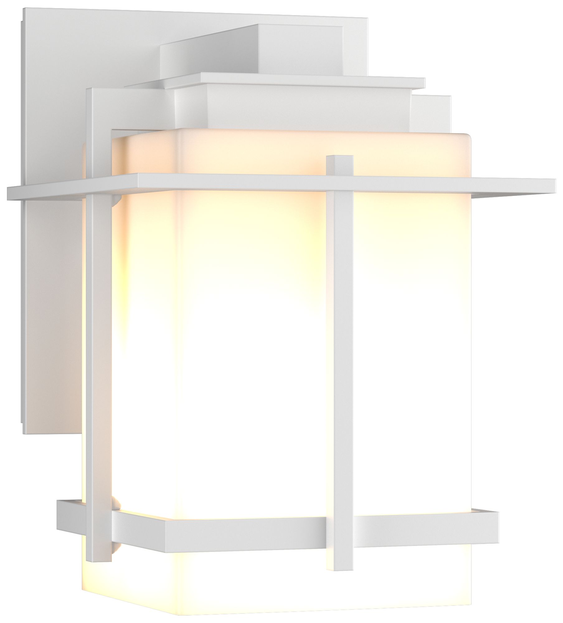 Tourou 5.3" High Small Coastal White Outdoor Sconce - Made to Order