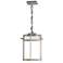 Tourou Large Outdoor Ceiling Fixture - Steel Finish - Opal Glass