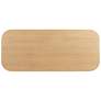 2_TOV Akiba 96" Wide Natural Ash Wood Rectangular Dining Table more views