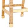3_TOV Amara 18 1/2" Wide Coastal Natural Rattan Counter Stool more views