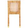 6_TOV Amara 18 1/2" Wide Modern Coastal Natural Rattan Dining Chair more views