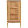 4_TOV Amara 31 3/4" Wide Natural Woven Rattan 2-Door Wall Cabinet more views