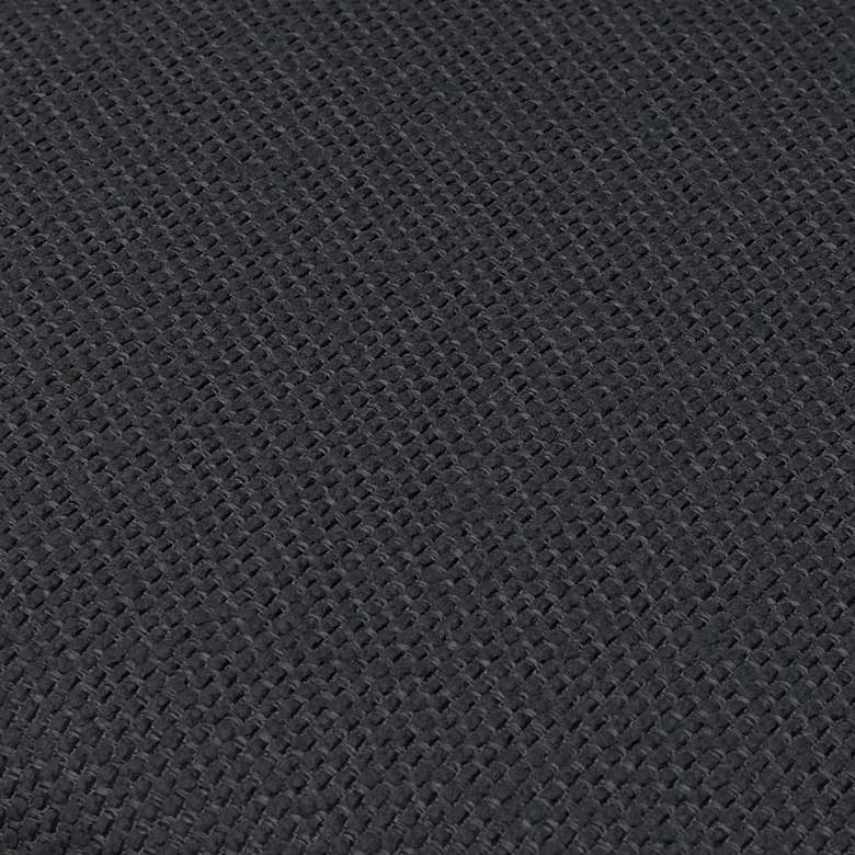 Image 2 TOV Annika 21 3/4" Wide Black Weave Textured Outdoor Dining Arm Chair more views