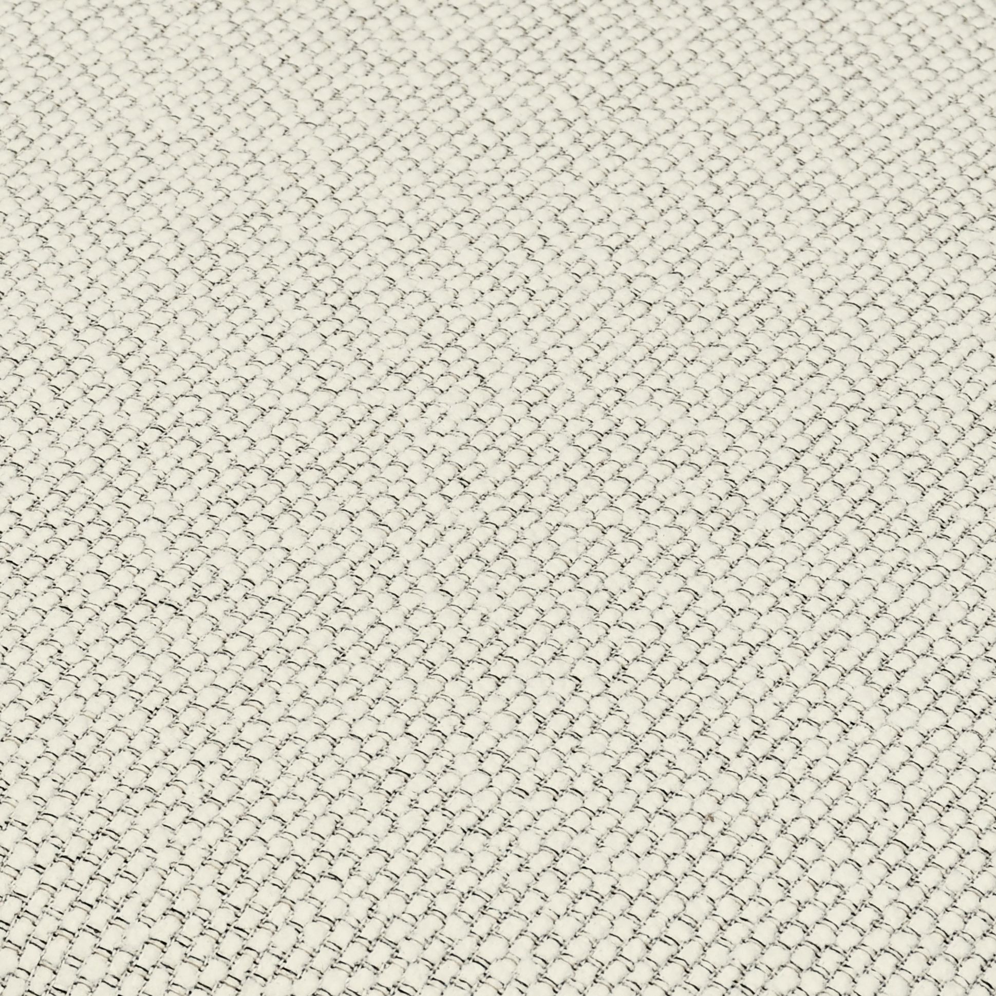 Image 2 TOV Annika 21 3/4" Wide Cream Weave Textured Outdoor Dining Arm Chair more views