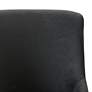 2_TOV Beatrix 27 1/2" Wide Black Velvet Adjustable Swivel Office Chair more views