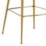 3_TOV Beatrix 30 3/4" Dark Gray Velvet Fabric Modern Bar Stool more views