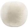1_TOV Boba Cream Velvet 9" Round Decorative Pillow