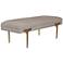 Brno Waived Velvet Bench