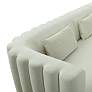 2_TOV Callie 111 3/4" Modern Cream Velvet Right Arm Facing Sectional more views