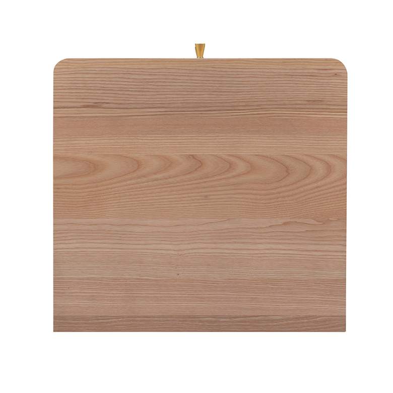 Image 5 TOV Carmen 19" Wide Natural Wood and Cane 2-Drawer Nightstand more views