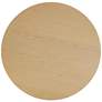 7_TOV Chelsea 47 1/4" Wide Modern Round Natural Oak Round Dining Table more views